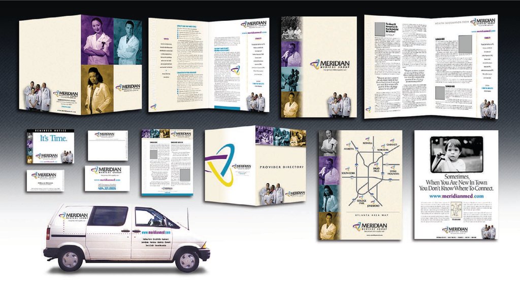 Meridian Medical Group: Web Design, Sales Collateral & Advertising